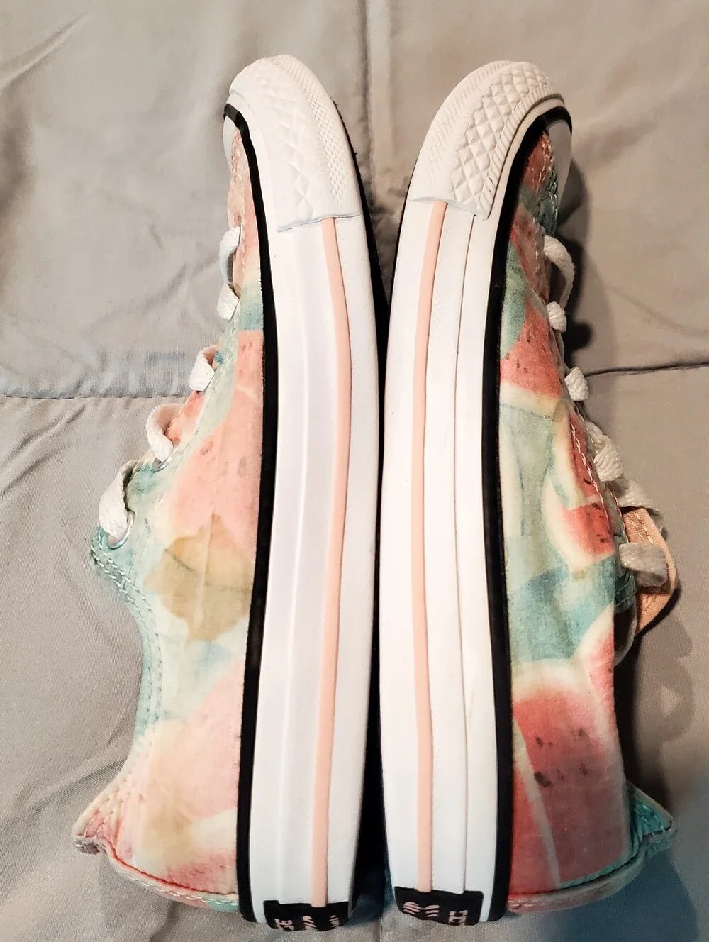 Converse Kids Low Top Tie-Dye Watermelon Juniors Size 2